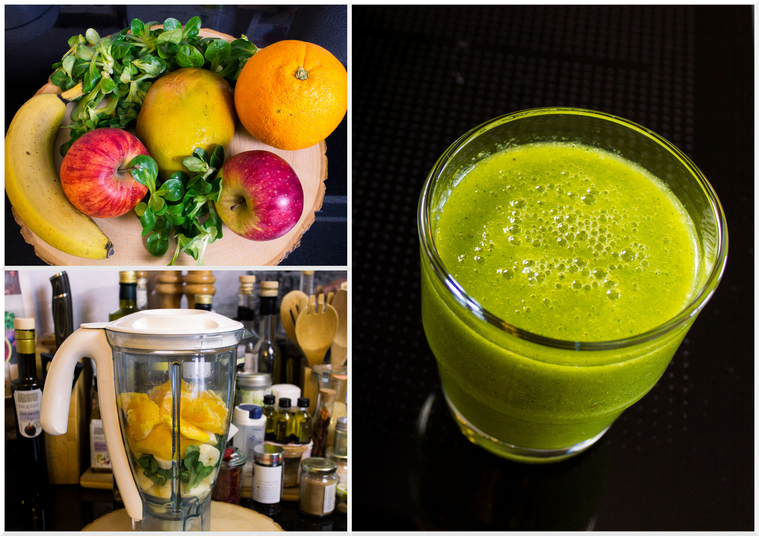 Feldsalat - Apfel - Banane - Smoothie - ein-smoothie-am-tag.de Feldsalat - Apfel - Banane - Smoothie - ein-smoothie-am-tag.de